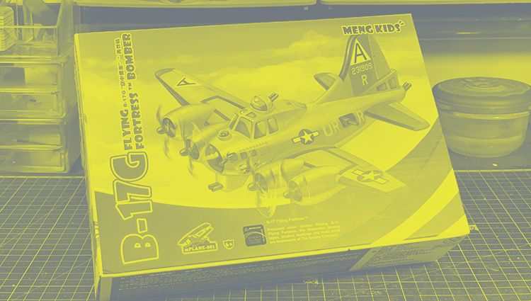 B-17G eggplane Meng Kids