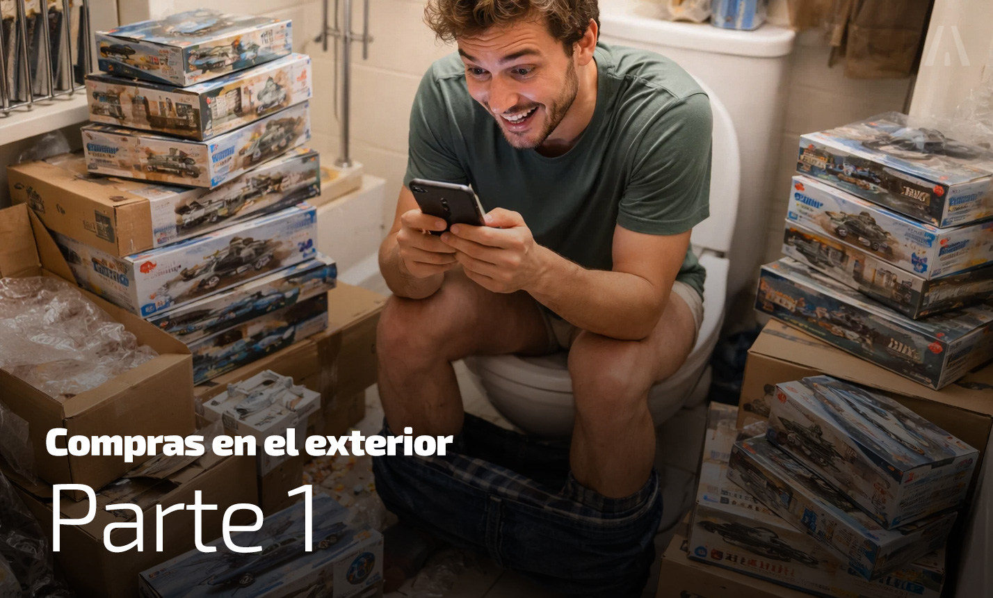 Comprando maquetas en el exterior desde argentina - pt1